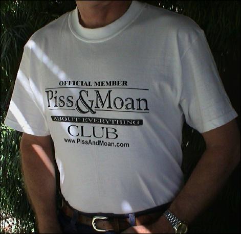 Piss and moan club hat